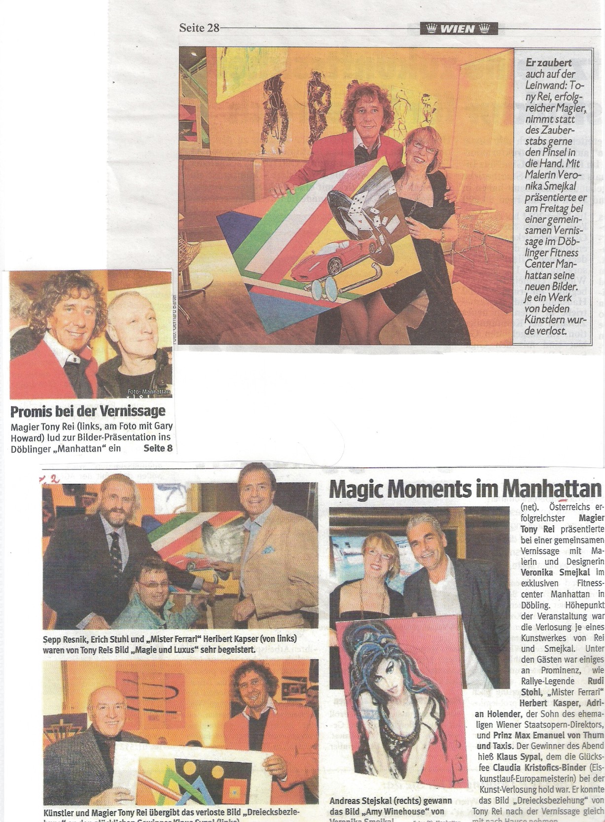 Tony Rei Ausstellung