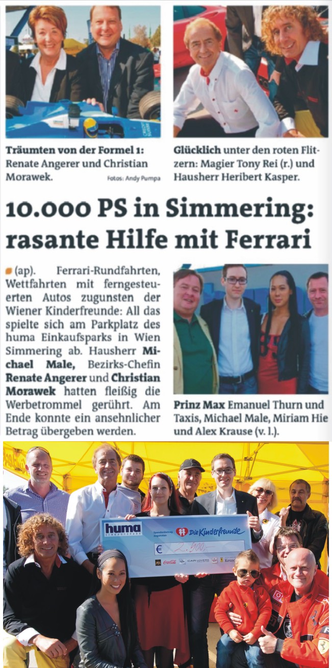 Tony Rei, Bezirkszeitung 5. Okt.