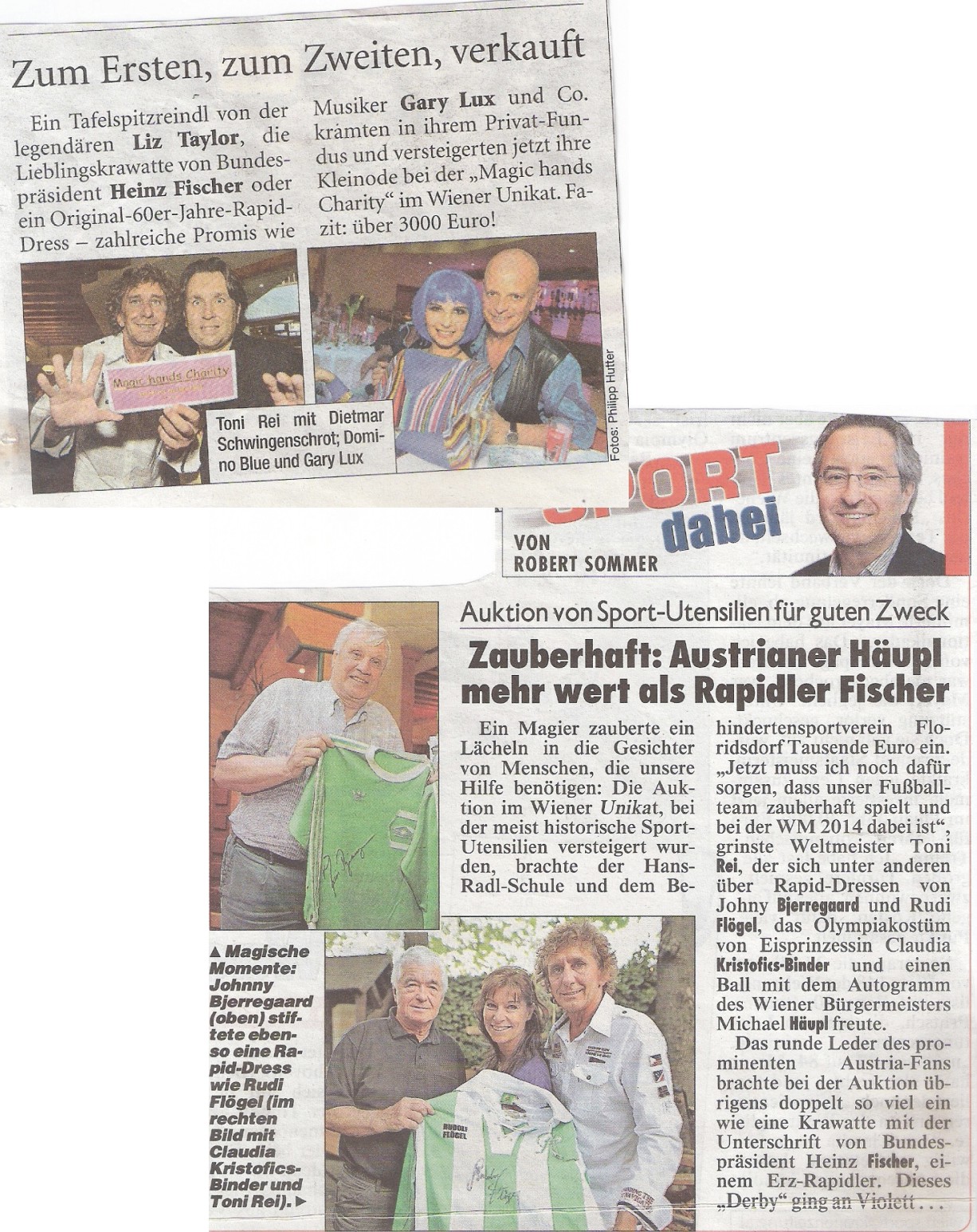 Tony Rei, Magic Hands Charity