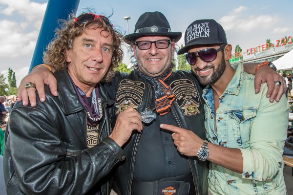 tony rei und ferdinand fischerharley davidson charity tour 2013